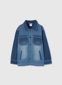 Surchemise enfant en denim  - vertbaudet enfant