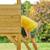 Cabane sur pilotis avec toboggan cimes bois fsc® Marron - vert 4 - vertbaudet enfant 