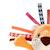 Hochet de dentition - jack Orange 3 - vertbaudet enfant 