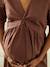 Robe longue mi mollet grossesse chocolat 6 - vertbaudet enfant 