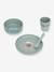 Coffret repas 4 pièces LÄSSIG bleu glacier+bleu jean+blush+Garden Explorer+Happy Rascals Cœur+Happy Rascals Smile+Little Forest, lapin+Little Forest, renard+Little Mateys orange épicée+Little Water baleine+rose poudré 8 - vertbaudet enfant 