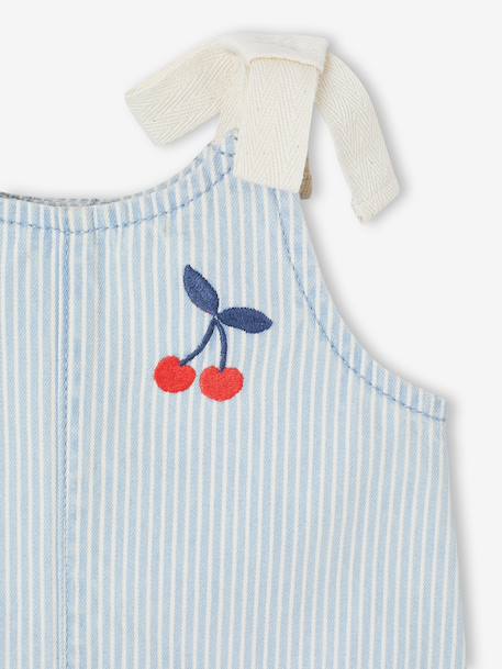 Combishort bébé fille coton rayé bleu 5 - vertbaudet enfant 