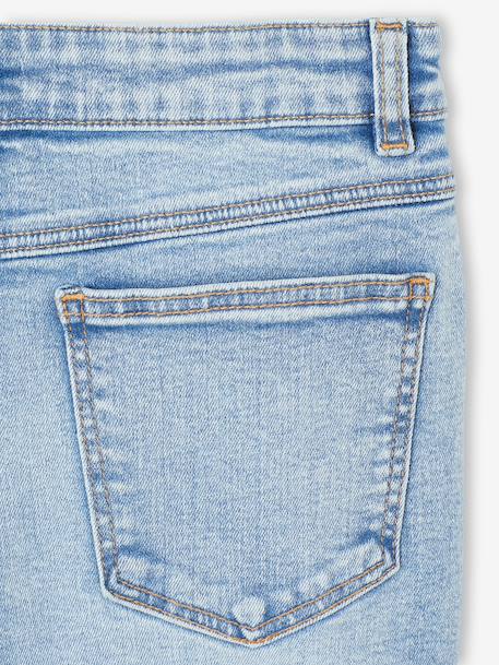 Bermuda en denim garçon taille ajustable double stone+stone 5 - vertbaudet enfant 