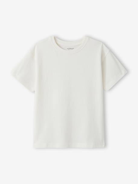 Lot de 3 t-shirts Basics garçon unis olive 3 - vertbaudet enfant 