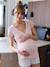Ensemble 2 pièces pyjama short grossesse et allaitement rose 8 - vertbaudet enfant 