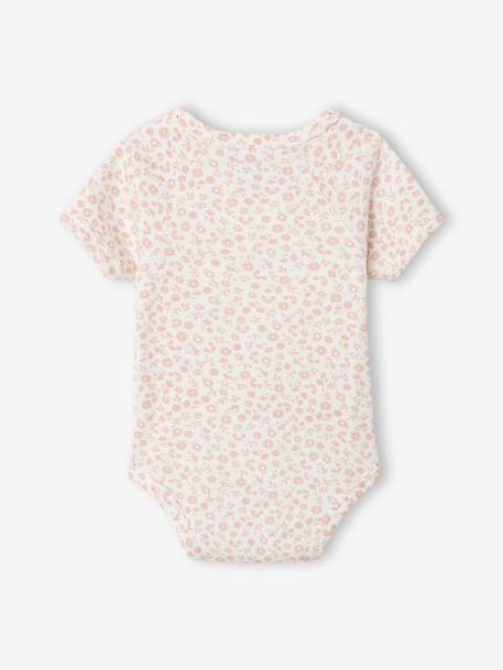 Lot 3 bodies bébé fille MC rose 5 - vertbaudet enfant 