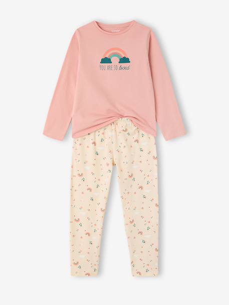 Lot de 2 pyjamas manches longues fille rose 5 - vertbaudet enfant 