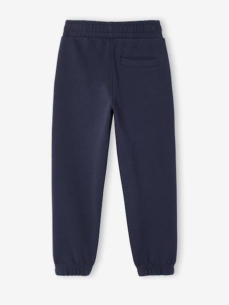 Jogging molleton taille ajustable écru+marine 7 - vertbaudet enfant 