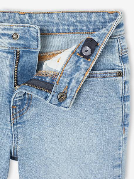 Bermuda en denim garçon taille ajustable double stone+stone 4 - vertbaudet enfant 