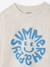T-shirt garçon imprimé blanc chiné+bleu grisé+marine 3 - vertbaudet enfant 
