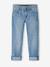 Jean garçon droit à revers denim brut+stone 10 - vertbaudet enfant 