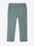 Pantalon gaze de coton garçon taille ajustable vert émeraude 3 - vertbaudet enfant 