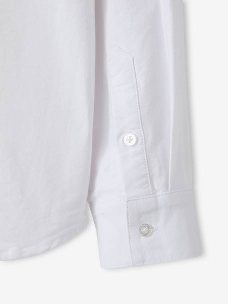 Chemise garçon manches longues blanc 4 - vertbaudet enfant 