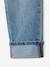 Jean garçon droit à revers denim brut+stone 12 - vertbaudet enfant 