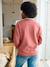 Sweat de grossesse et d'allaitement vieux rose 2 - vertbaudet enfant 