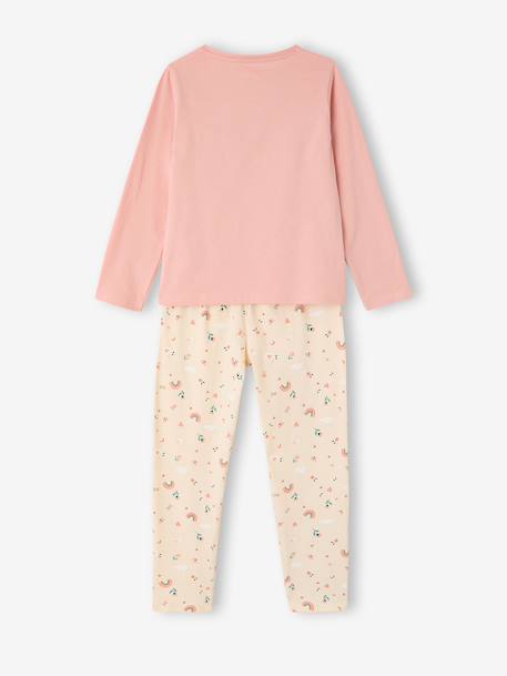 Lot de 2 pyjamas manches longues fille rose 9 - vertbaudet enfant 