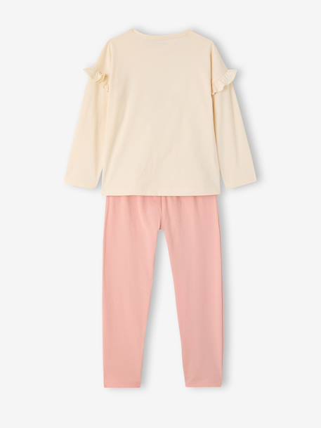 Lot de 2 pyjamas manches longues fille rose 8 - vertbaudet enfant 