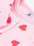 Pyjama enfant cœurs Petit Bateau rose 4 - vertbaudet enfant 