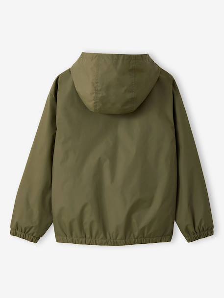 Coupe-vent garçon léger zippé kaki 6 - vertbaudet enfant 