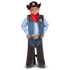 Jouet-Jeux d'imitation-Déguisement de cow-boy