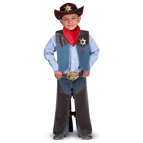 Déguisement de cow-boy Marron 1 - vertbaudet enfant 