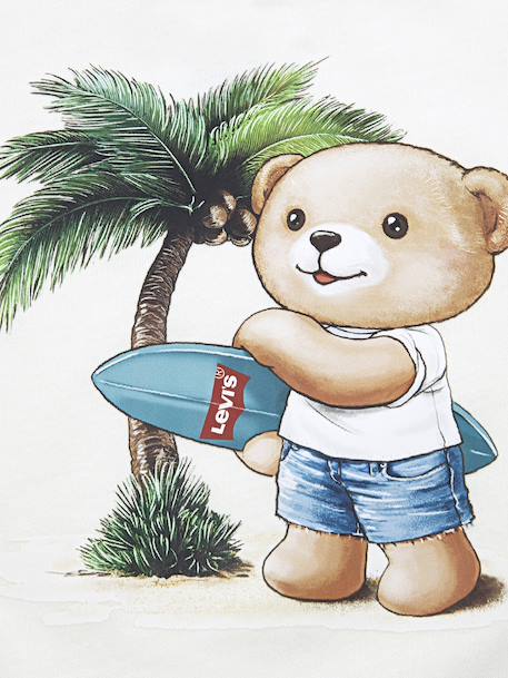 Ensemble short et T-shirt Levi's écru 5 - vertbaudet enfant 