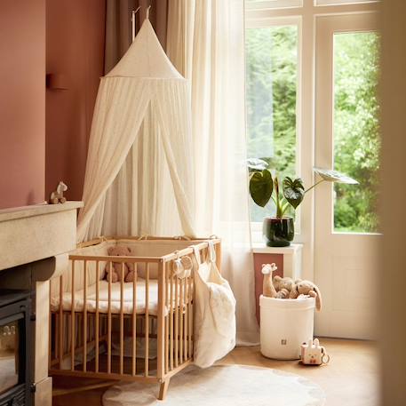 Sac de rangement cloudy rib oatmeal Ecru 6 - vertbaudet enfant 
