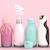 Gourde isotherme bestie pingouin (460 ml) Ecru, noir, jaune 4 - vertbaudet enfant 