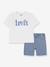 Ensemble short t-shirt Levi's blanc 1 - vertbaudet enfant 