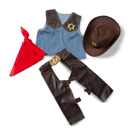 Déguisement de cow-boy Marron 2 - vertbaudet enfant 