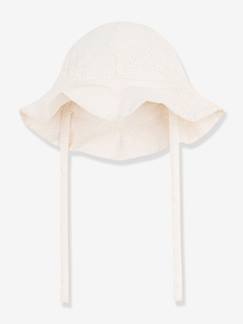 -Capeline bébé fille popeline Petit Bateau