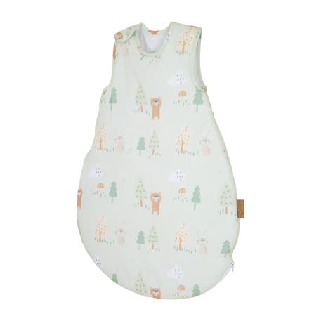 Gigoteuse sans manches en coton woodland buddies Vert pastel 4 - vertbaudet enfant 