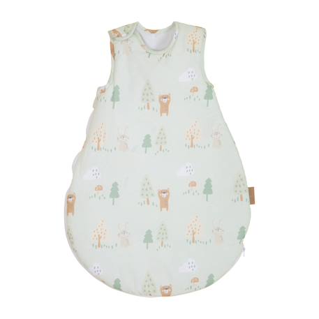Gigoteuse sans manches en coton woodland buddies Vert pastel 1 - vertbaudet enfant 