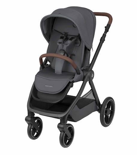 Poussette naissance oxford Twillic black+Twillic graphite+Twillic green+Twillic truffle 6 - vertbaudet enfant 