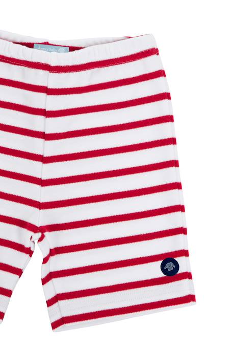 Bermuda en coton brick bébé Blanc/braise+Blanc/navire+Navire 3 - vertbaudet enfant 
