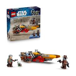 Jouet-Jeux d'imagination-Star wars le speeder de cobb vanth 75437