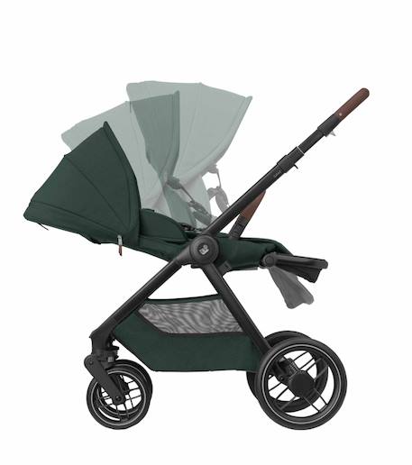 Poussette naissance oxford Twillic black+Twillic graphite+Twillic green+Twillic truffle 12 - vertbaudet enfant 