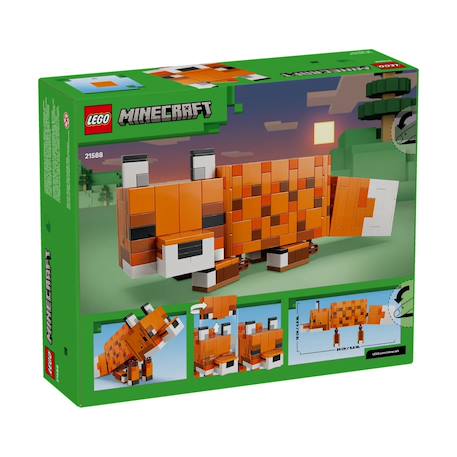 Minecraft le renard 21588 Orange 6 - vertbaudet enfant 