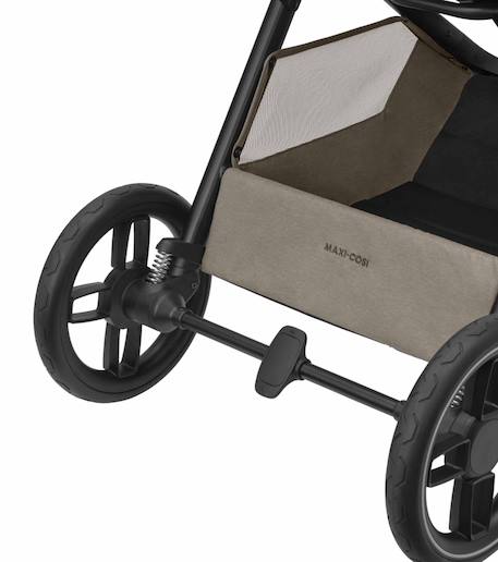 Poussette naissance oxford Twillic black+Twillic graphite+Twillic green+Twillic truffle 19 - vertbaudet enfant 