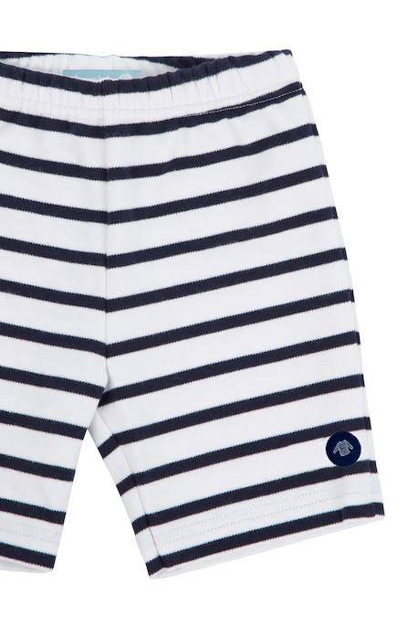 Bermuda en coton brick bébé Blanc/braise+Blanc/navire+Navire 6 - vertbaudet enfant 