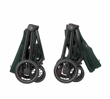 Poussette naissance oxford Twillic black+Twillic graphite+Twillic green+Twillic truffle 15 - vertbaudet enfant 
