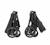 Poussette naissance oxford Twillic black+Twillic graphite+Twillic green+Twillic truffle 10 - vertbaudet enfant 