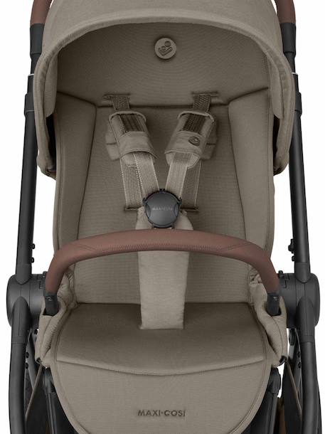 Poussette naissance oxford Twillic black+Twillic graphite+Twillic green+Twillic truffle 18 - vertbaudet enfant 