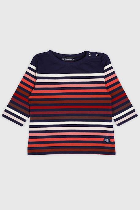 Marinière 10 couleurs en coton léger bébé Multicol cap sizun seal 1 - vertbaudet enfant 