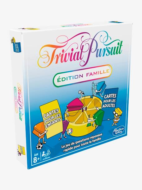 Trivial Pursuit Edition Famille - Hasbro Gaming bleu 4 - vertbaudet enfant 