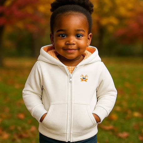 Sweat en coton bio rhoen Blanc 4 - vertbaudet enfant 