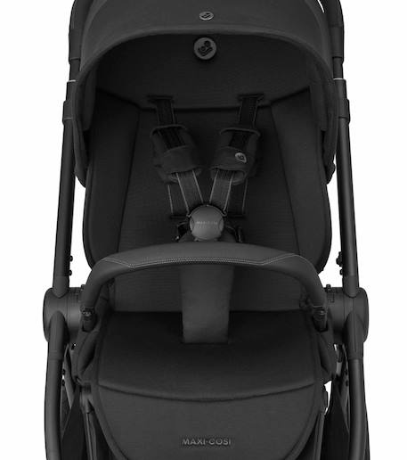 Poussette naissance oxford Twillic black+Twillic graphite+Twillic green+Twillic truffle 3 - vertbaudet enfant 
