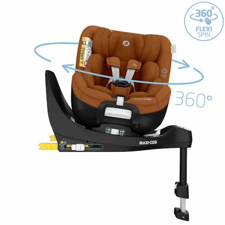 Maxi-cosi siège auto enfant pivotant 360°, mica pro eco i-size Authentic black+Authentic cognac+Authentic graphite+Authentic grey 8 - vertbaudet enfant 