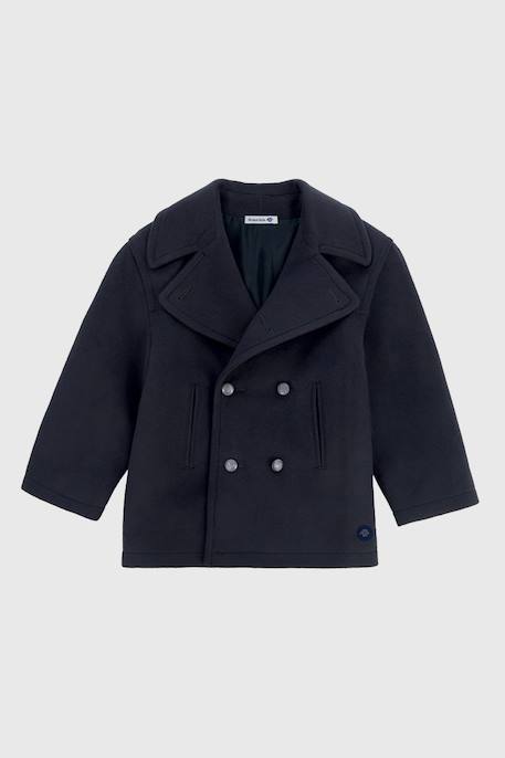 Caban en drap de laine killian enfant Navire 2 - vertbaudet enfant 