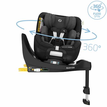 Maxi-cosi siège auto enfant pivotant 360°, mica pro eco i-size Authentic black+Authentic cognac+Authentic graphite+Authentic grey 2 - vertbaudet enfant 